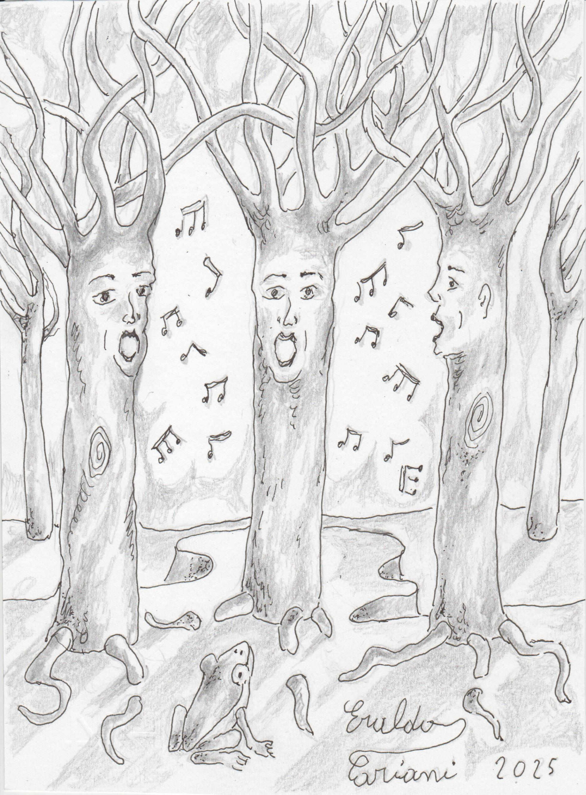 Coro del trio musicale Flora
